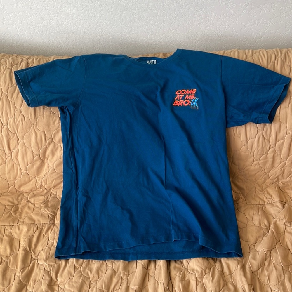 BLUE UNIQLO SPIDERMAN TEE